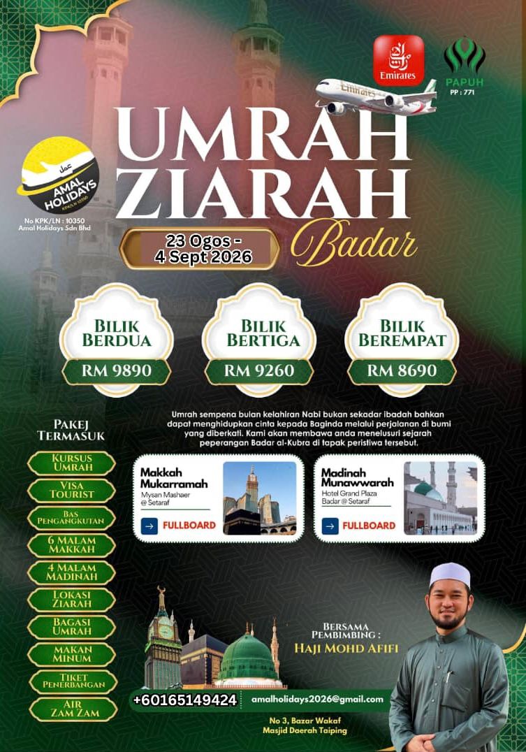 Umrah Ziarah Badar 2026